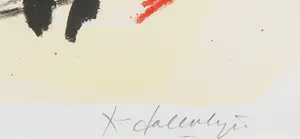 Kees Salentijn - Zeefdruk, Zonder titel - Ingelijst kopen? Bied vanaf 35!