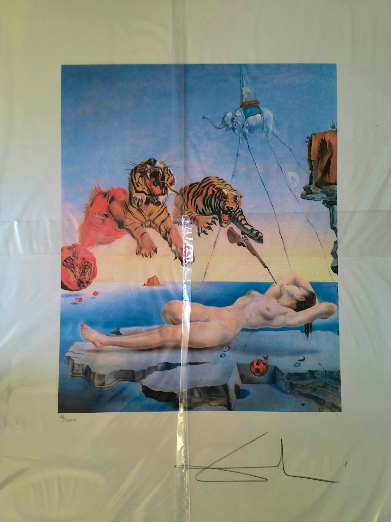 Salvador Dali - Vlucht van een Bij kopen? Bied vanaf 300!