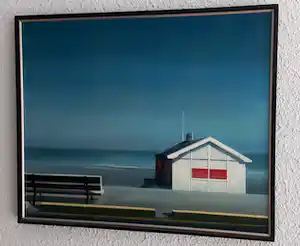 Wim Bettenhausen - ‘Politiepost aan de Strandweg’ vendu pour 360€ !
