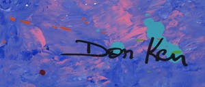 Don Ken - Gemengde techniek op doek, You will always be in my thoughts... forever (Groot) kopen? Bied vanaf 1000!