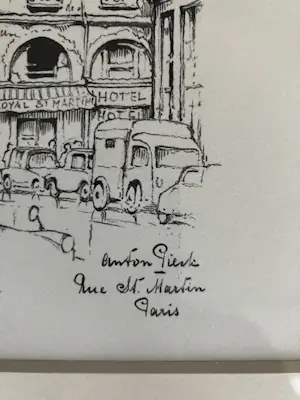 Anton Pieck - Rue St. Martin Paris kopen? Bied vanaf 149!