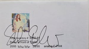 Stefanie Schneider - Daisy in front of Trailer, signiert und nummeriert kopen? Bied vanaf 300!