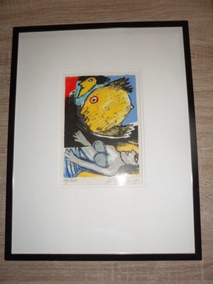 Corneille - Zeefdruk, geen titel. kopen? Bied vanaf 90!