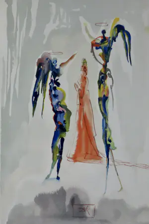 Salvador Dali - De engelen van het Empyreum / Gli angeli dell' Empireo - Reeks Paradiso kopen? Bied vanaf 175!