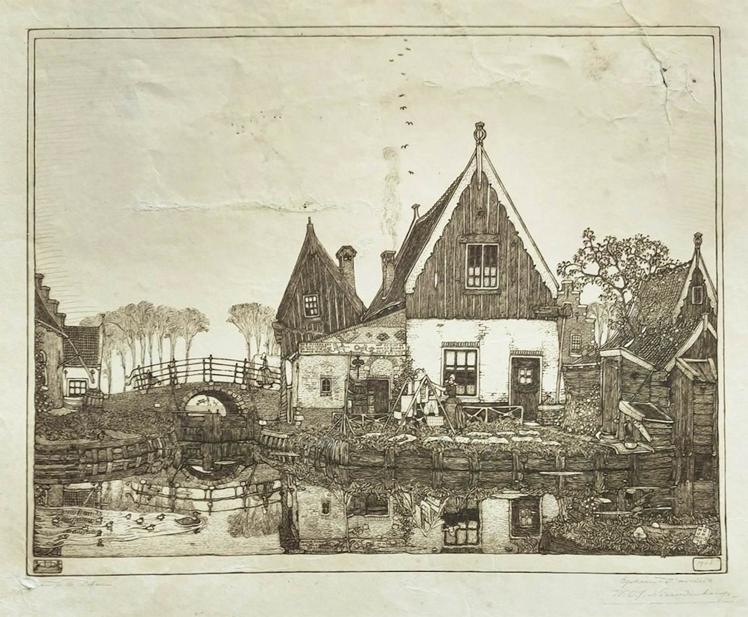 Wijnand Otto Jan Nieuwenkamp - Het sluisje Edam kopen? Bied vanaf 30!