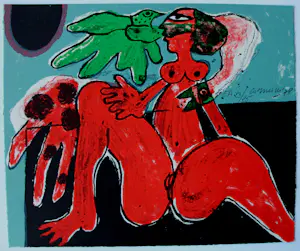 Corneille - Litho: L'été ardent - 1978 kaufen? Bieten Sie von 249!
