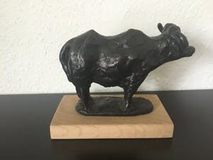 Brons (Onbekend) - Buffel - Os kopen? Bied vanaf 10!