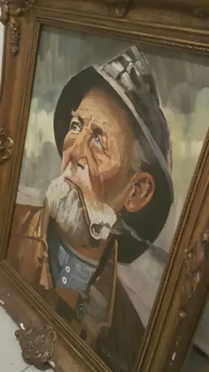 Niet of onleesbaar gesigneerd - Rokende visser kaufen? Bieten Sie von 1!