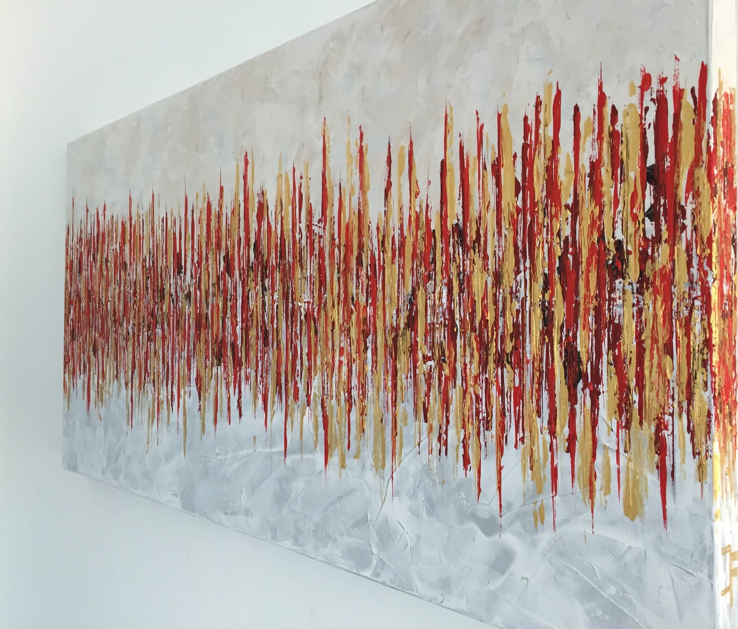 John Foppen - Rapsody In Red ...... # K05 . XL. GROOT. Verkocht ...