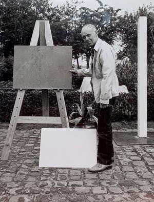 Ronny Heirman - Roger Raveel, foto (netjes ingelijst) kopen? Bied vanaf 175!