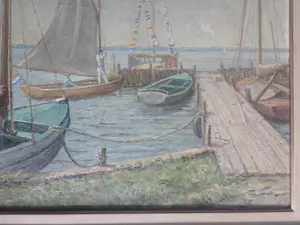 Leonard Pieter Versteeg - Loosdrecht. Zeilschepen. kopen? Bied vanaf 495!