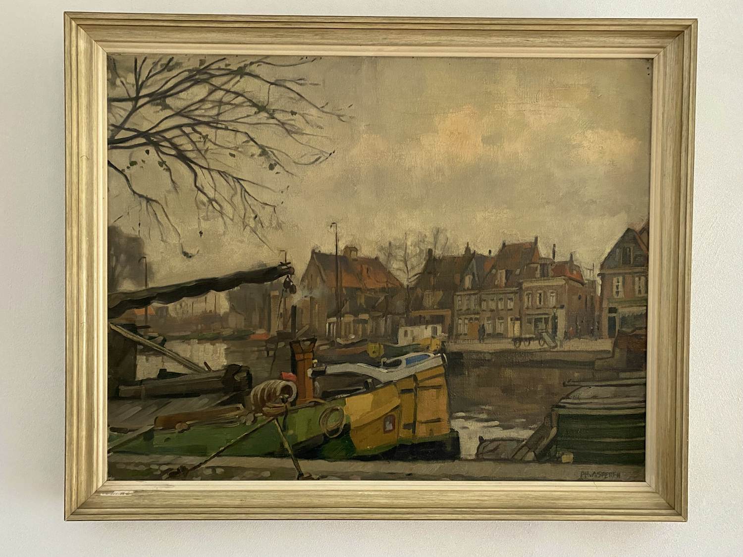 Piet Hein van Asperen - Ooster Singel Leeuwarden verkocht voor € 125!
