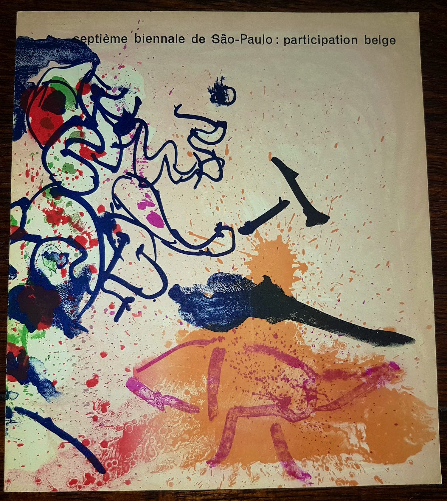 Pierre Alechinsky - Belgische participatie aan de 7e biennale van Sao Paulo (1963) kopen? Bied vanaf 50!