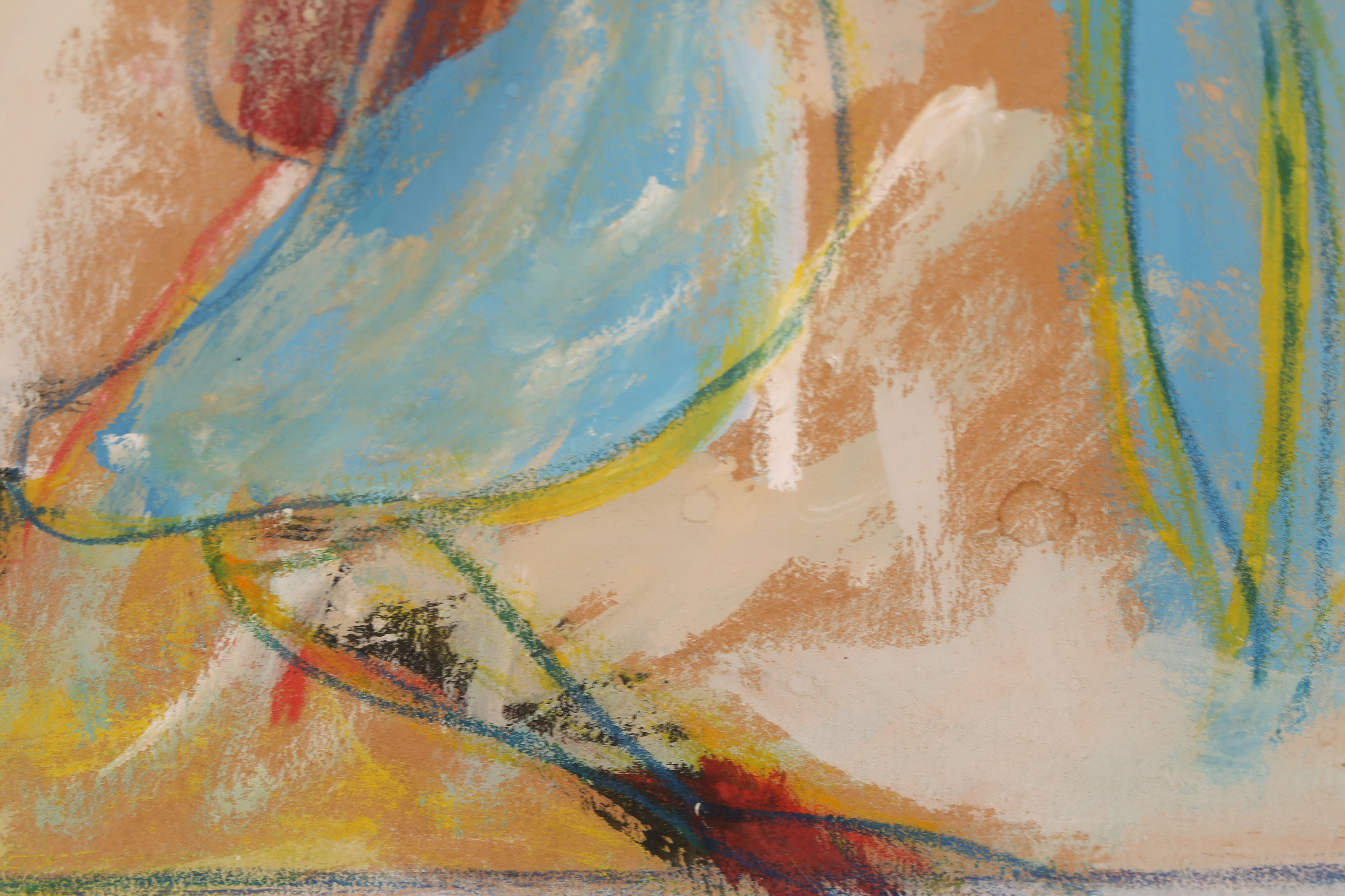 Johan Claassen - Gemengde techniek op board, De Pelikanen - Ingelijst kopen? Bied vanaf 100!