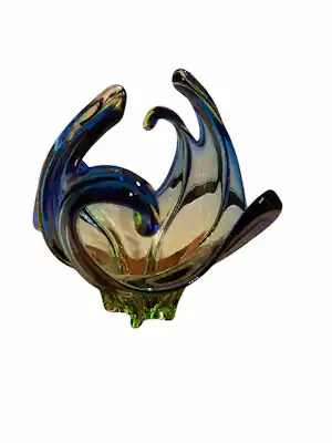 Cenedese - Murano vaas (Blauw/groen) vendu pour 50€ !