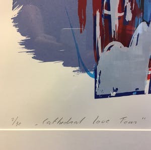 Ella Joosten - Cathedral Love Four / Zeefdruk / 2 van 30 kopen? Bied vanaf 150!