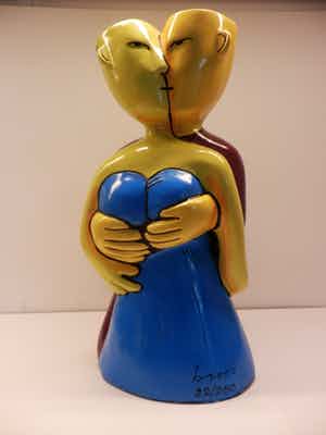 Herman Brood - Sculptuur ALS IK JOU NIET HAD 37 CM!!! GROOT!!!! verkocht voor € 275!