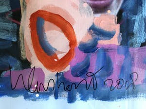 Peter Klashorst - Beschilderde Zeefdruk van Max Verstappen kopen? Bied vanaf 80!