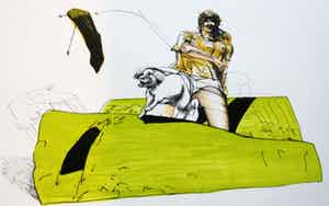 Pat Andrea - Litho: Apport verkocht voor € 90!