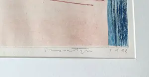Jan Montyn - Kleurenets: 'Elementen III' (1992). kopen? Bied vanaf 85!