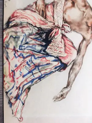 Willem Gerard Hofker - Vrouw Soemina + Balier in traditionele klederdracht. (Adat-dracht) kopen? Bied vanaf 75!