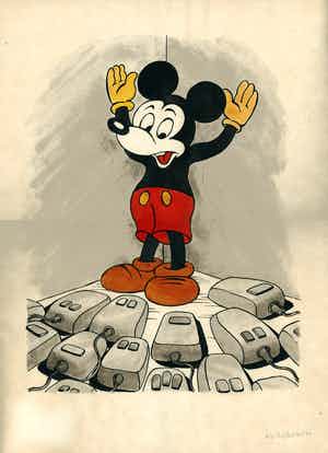 Yuriy Kosobukin - mickey mouse verkocht voor € 35!