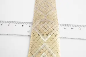 96 - Vintage seventies 14 krt gouden tricolor armband - ZWAAR! (93+gr) kopen? Bied vanaf 2940!