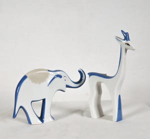 Royal Dux - 2 dekorative Tierfiguren kopen? Bied vanaf 1!