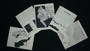 Jaap Hillenius - Lot van vijf litho's, Zonder titel kopen? Bied vanaf 1!