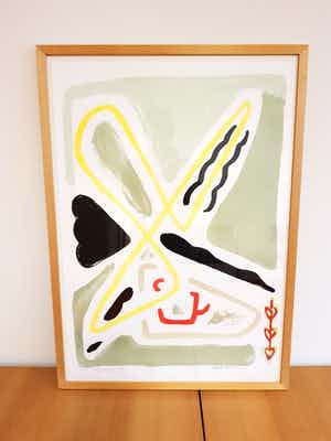 Hannes Postma - black bird verkocht voor € 40!