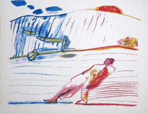 Pieter Defesche - Litho, Zonder titel kopen? Bied vanaf 1!