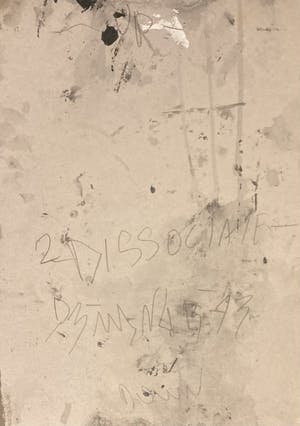 Manu Baeyens - “Dissociate” kopen? Bied vanaf 45!