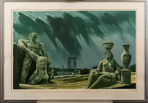 Carel Willink - Ingelijste litho: 'Evenwicht der krachten' kaufen? Bieten Sie von 625!