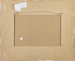 Jan Miechels - Acryl op paneel, Abstract landschap - Ingelijst kopen? Bied vanaf 60!