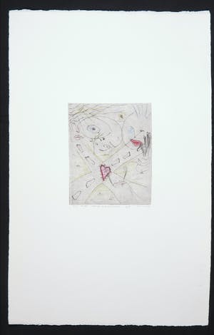 Henk Visch - Handgekleurde ets, Voortgang in doorzichtigheid nr 2. kopen? Bied vanaf 35!