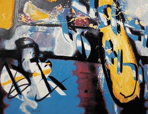 Herman Brood - Oor, zeefdruk kopen? Bied vanaf 195!