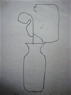 Franz Eggenschwiler - Gründer Berner Arbeitsgemeinschaft -Telefonzeichnung- Blumen sag ich Sie! kopen? Bied vanaf 48!