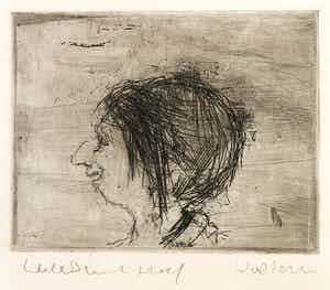 Dirkje Kuik - Ets, Volterra verkocht voor € 35!