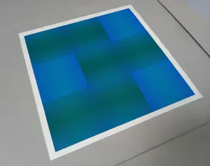 Buy Luitpold Domberger - Ohne Titel - Op Art - Farbstarker Siebdruck Edition Domberger 1974? Bid from 80!