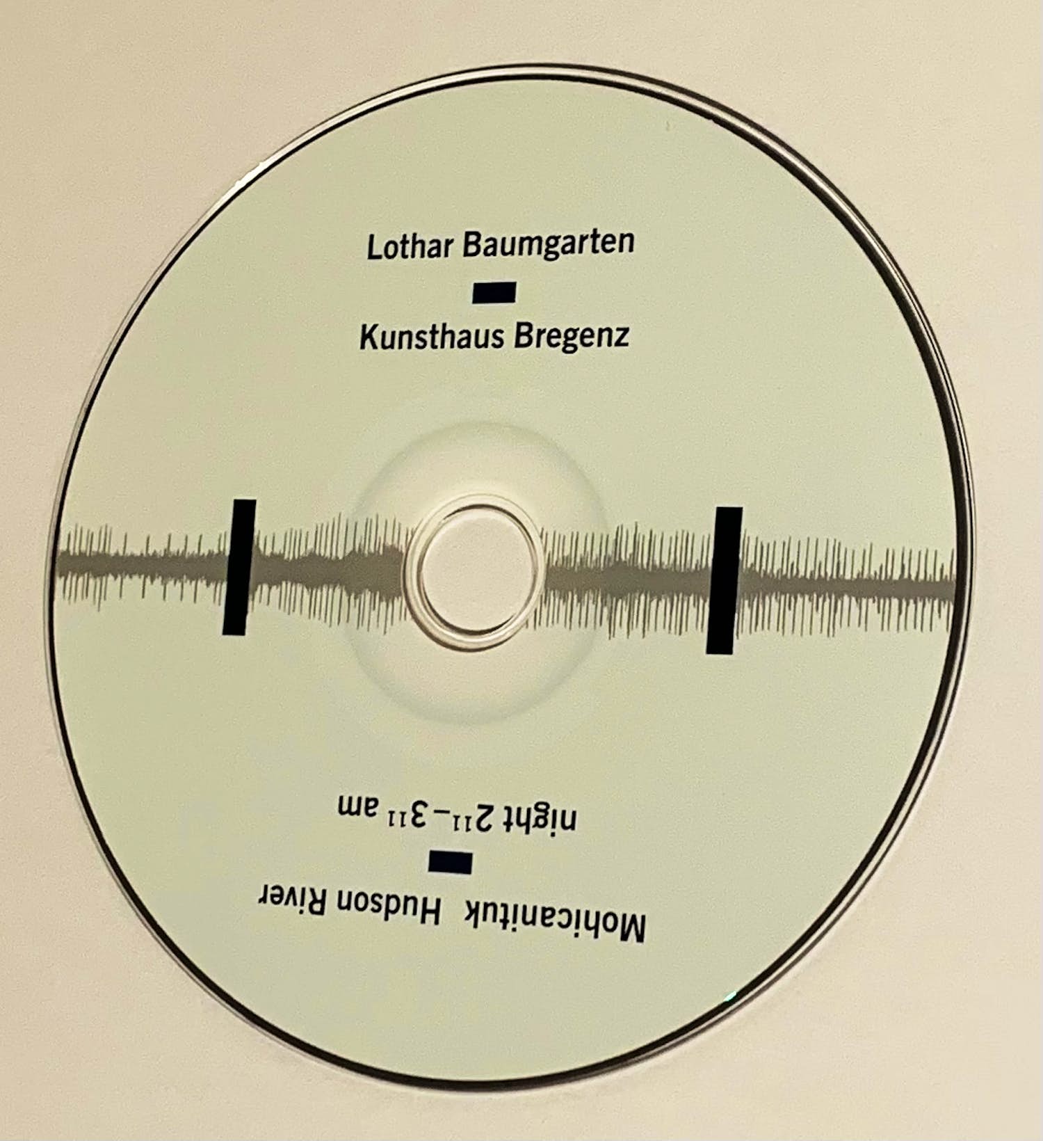 Lothar Baumgarten - CD no. I uit Seven Sounds Seven Circles verkocht voor € 1!