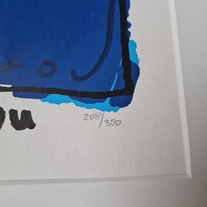 Herman Brood - Kook van Jou - zeefdruk - 350 ex. kopen? Bied vanaf 300!