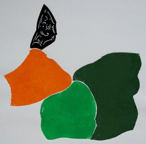 Norbert Prangenberg - Linosnede: "Besuch in Urach" kopen? Bied vanaf 80!