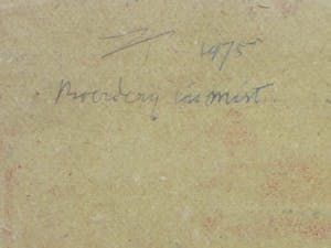 Harm Kamerlingh Onnes - Boerderij in de mist - Gemengde techniek kopen? Bied vanaf 90!