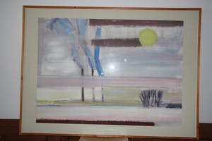 Niels Hamel - Landschap met zon kopen? Bied vanaf 39!