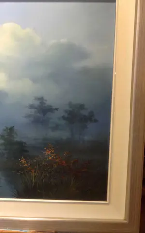 Joop Smits - Mystiek landschap met rivier kopen? Bied vanaf 50!