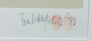 Fon Klement - Zeefdruk, Fleuraison - Ingelijst kopen? Bied vanaf 90!