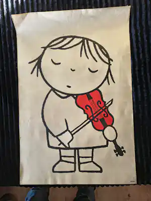 Dick Bruna - Violistje verkauft für € 20!