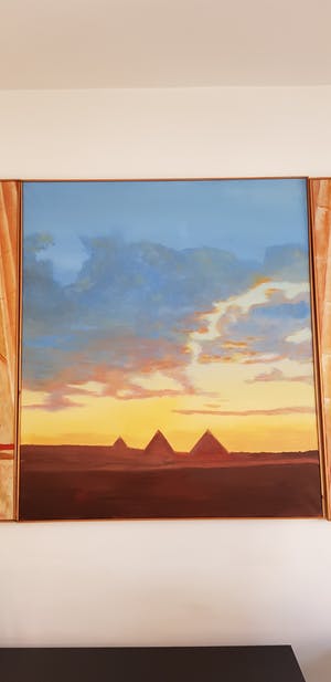 Ton Leenarts - Egypte, drieluik kopen? Bied vanaf 2500!