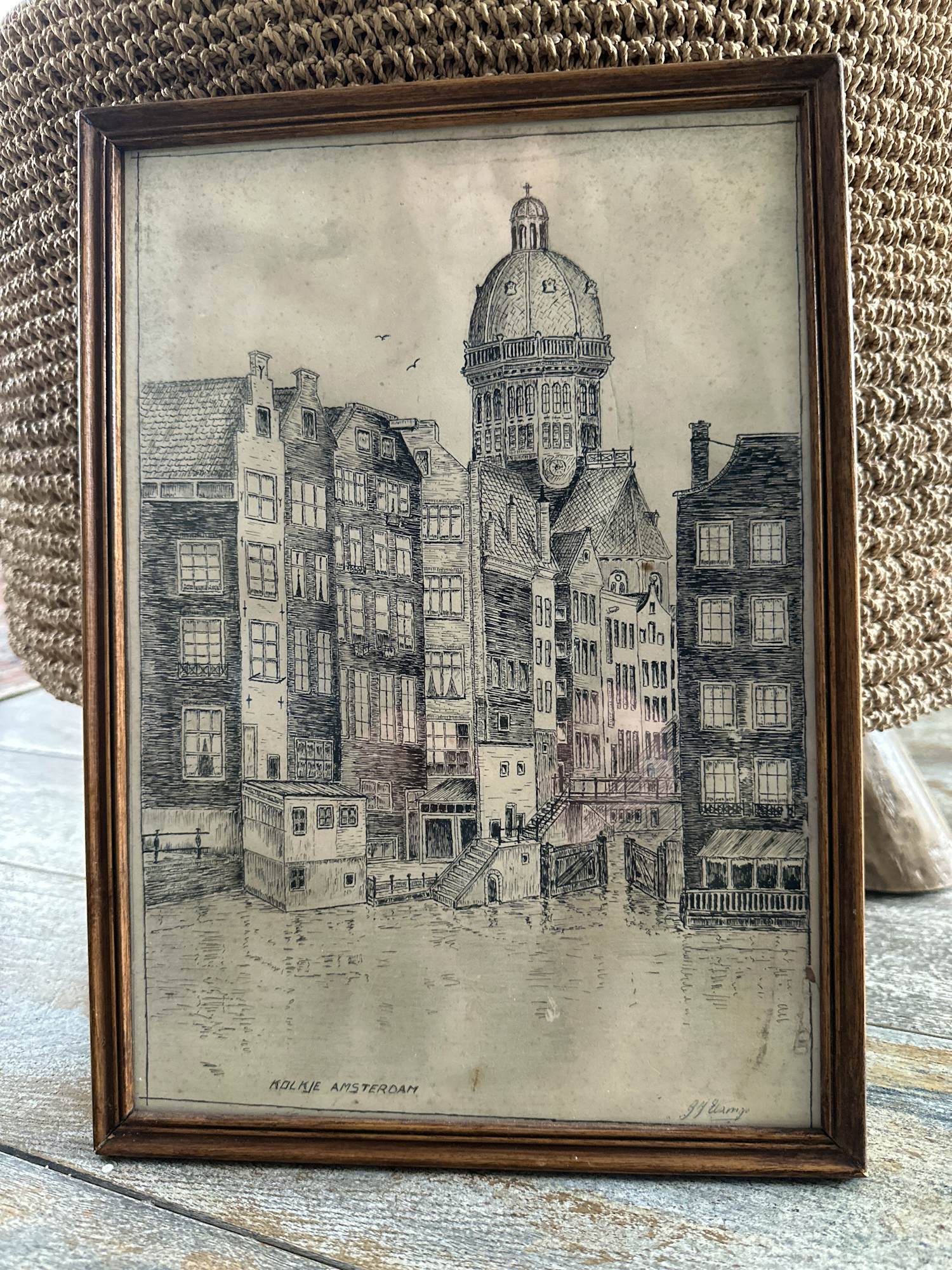 Niet of onleesbaar gesigneerd - Kolkje Amsterdam kopen? Bied vanaf 1!