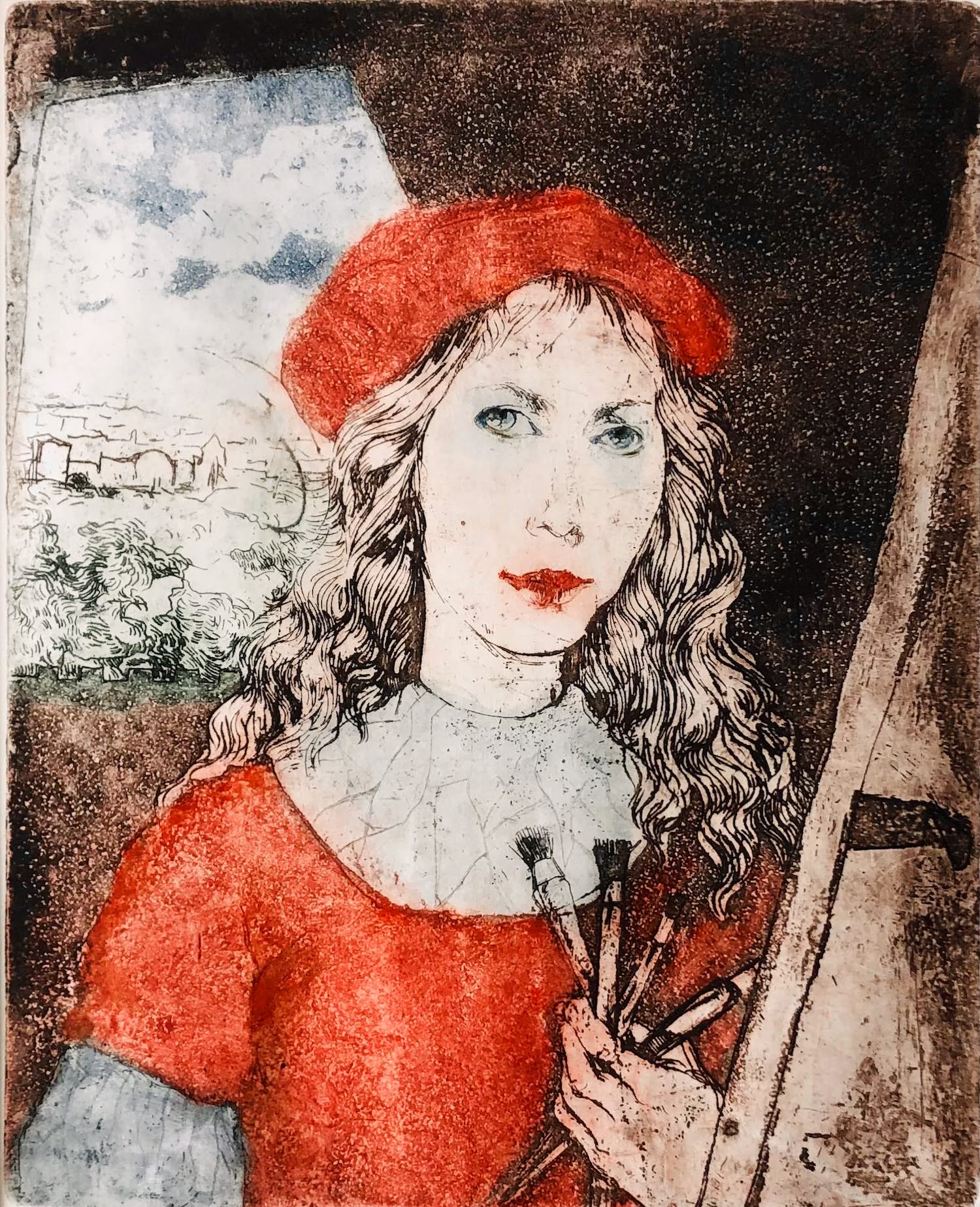Gretty Rubinstein - Autoportrait verkocht voor € 35!
